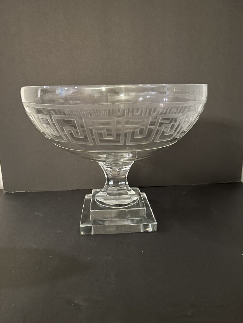 GO Home Mykonos Pedestal Bowl